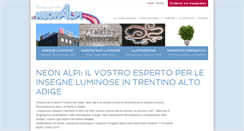 Desktop Screenshot of neonalpi.it