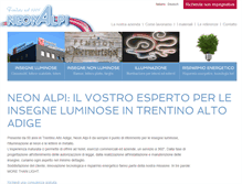 Tablet Screenshot of neonalpi.it